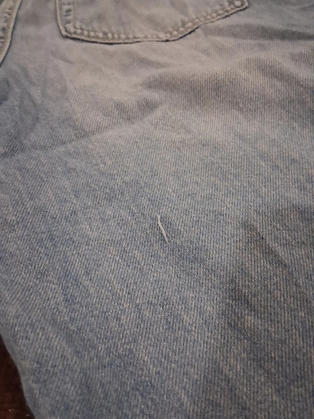 Girls Size 14 Light Blue Baggy Denim